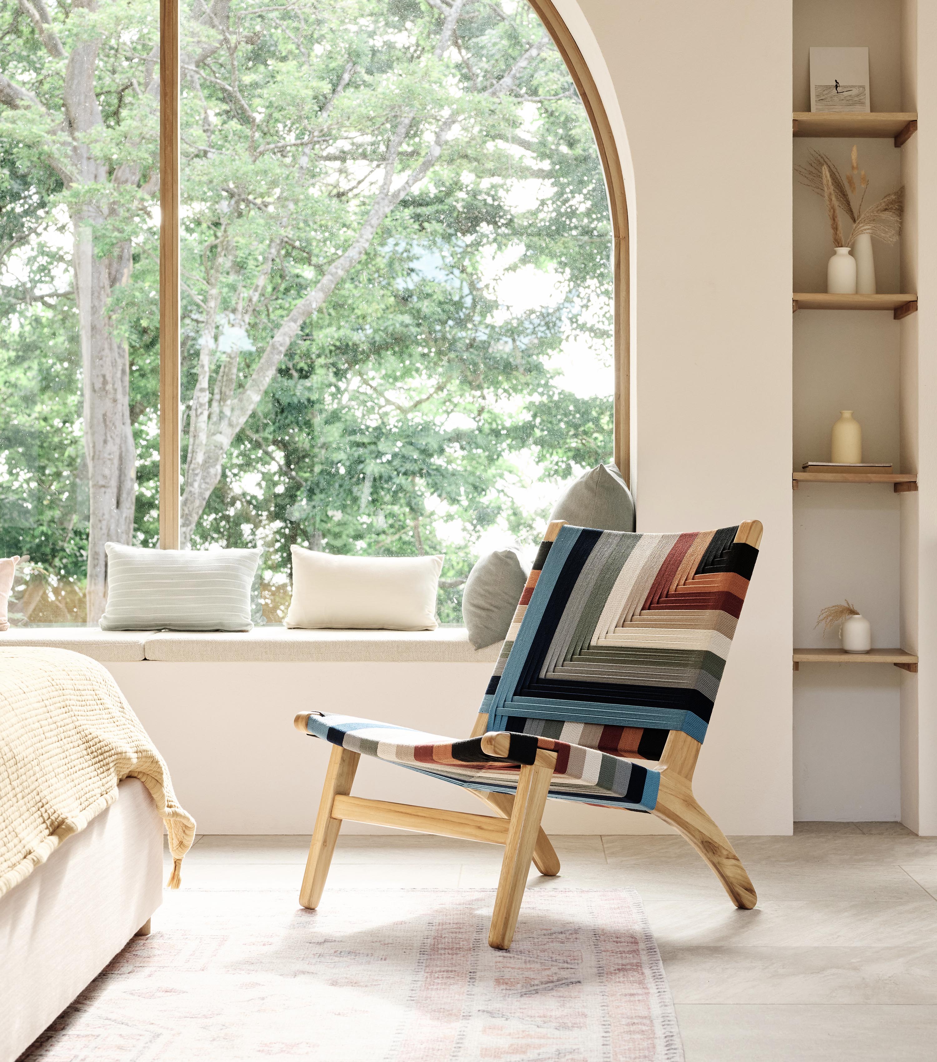 Natural Teak / Vaqueano Pattern