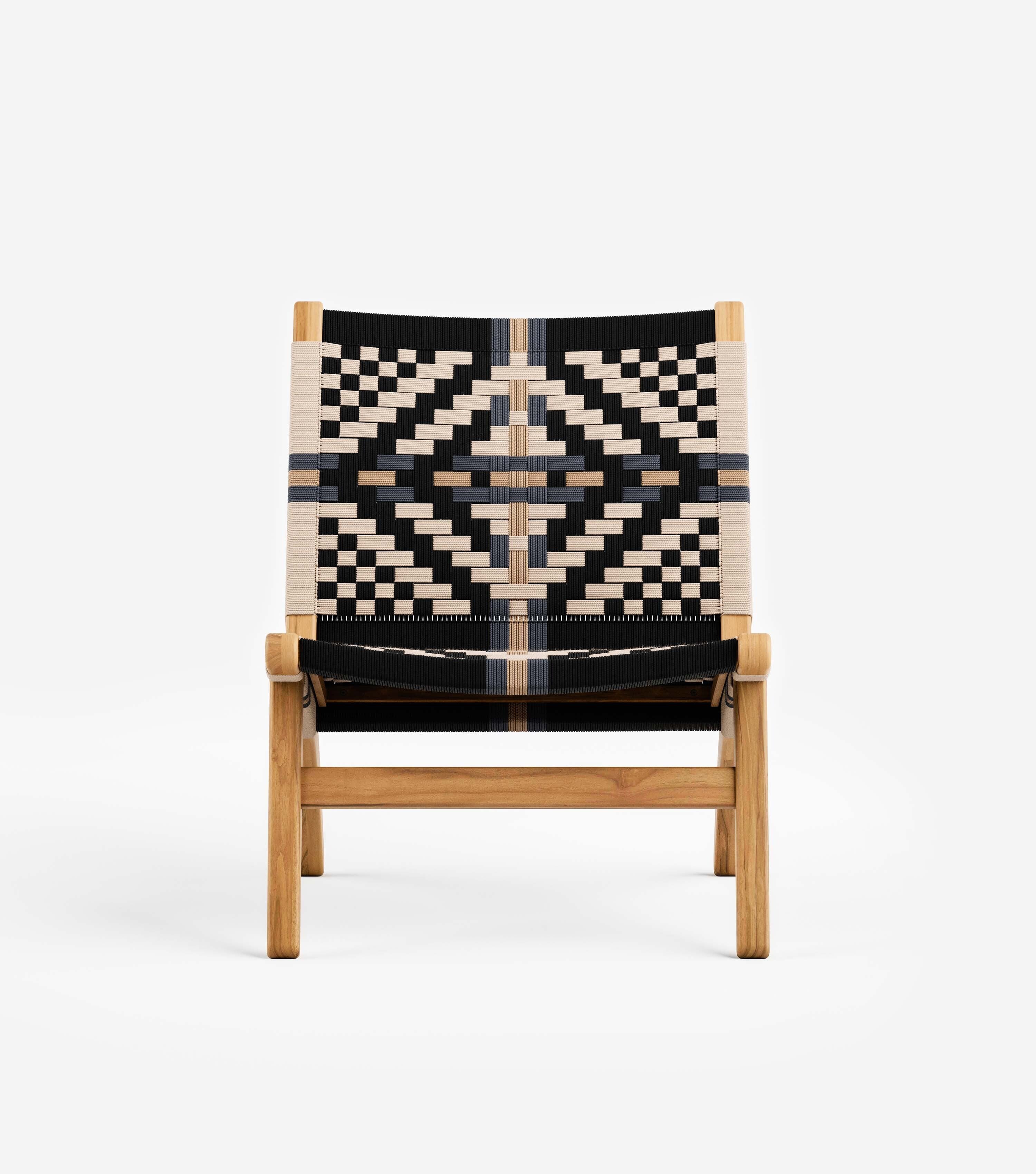 Natural Teak / Colonial Pattern