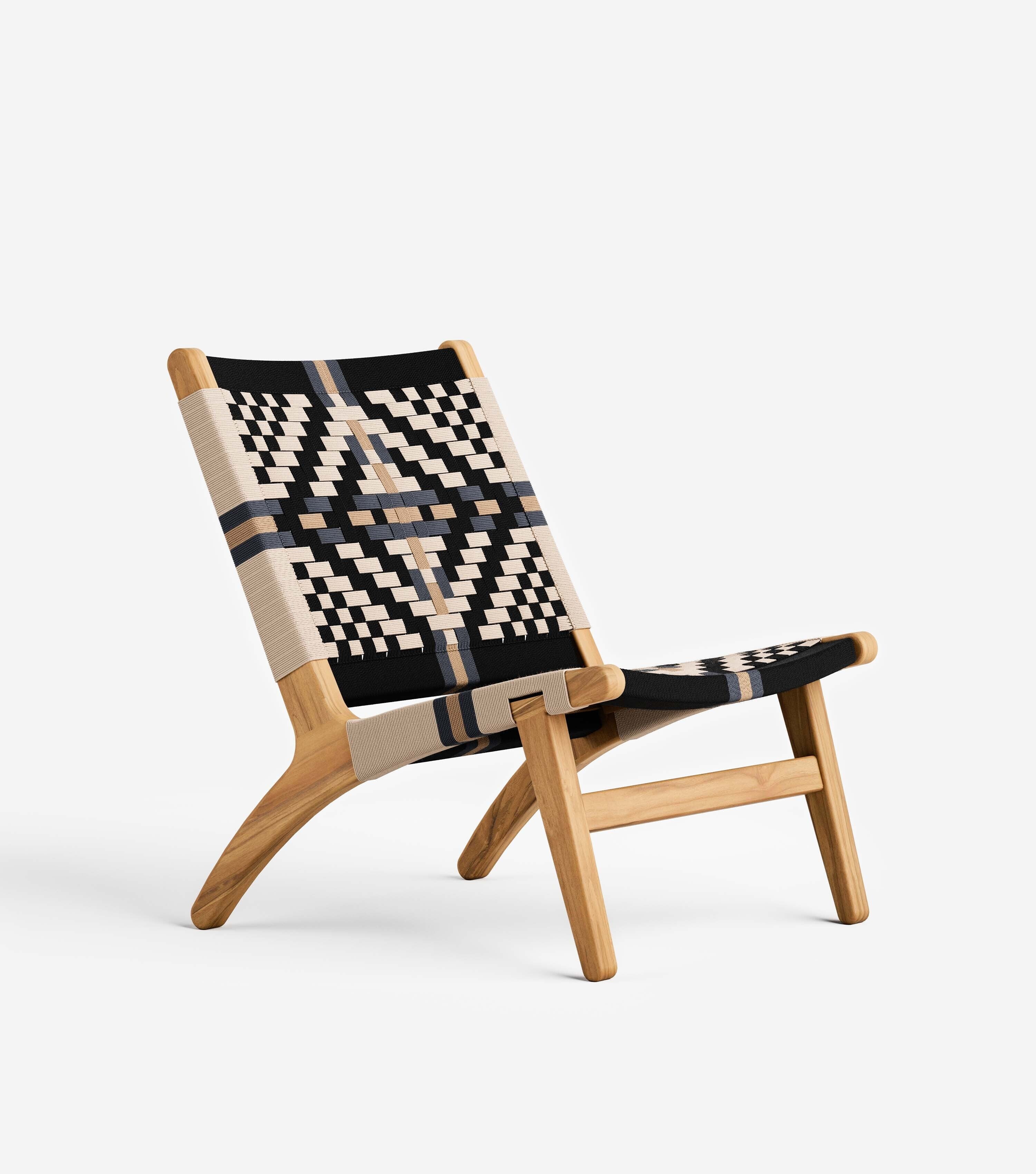 Natural Teak / Colonial Pattern