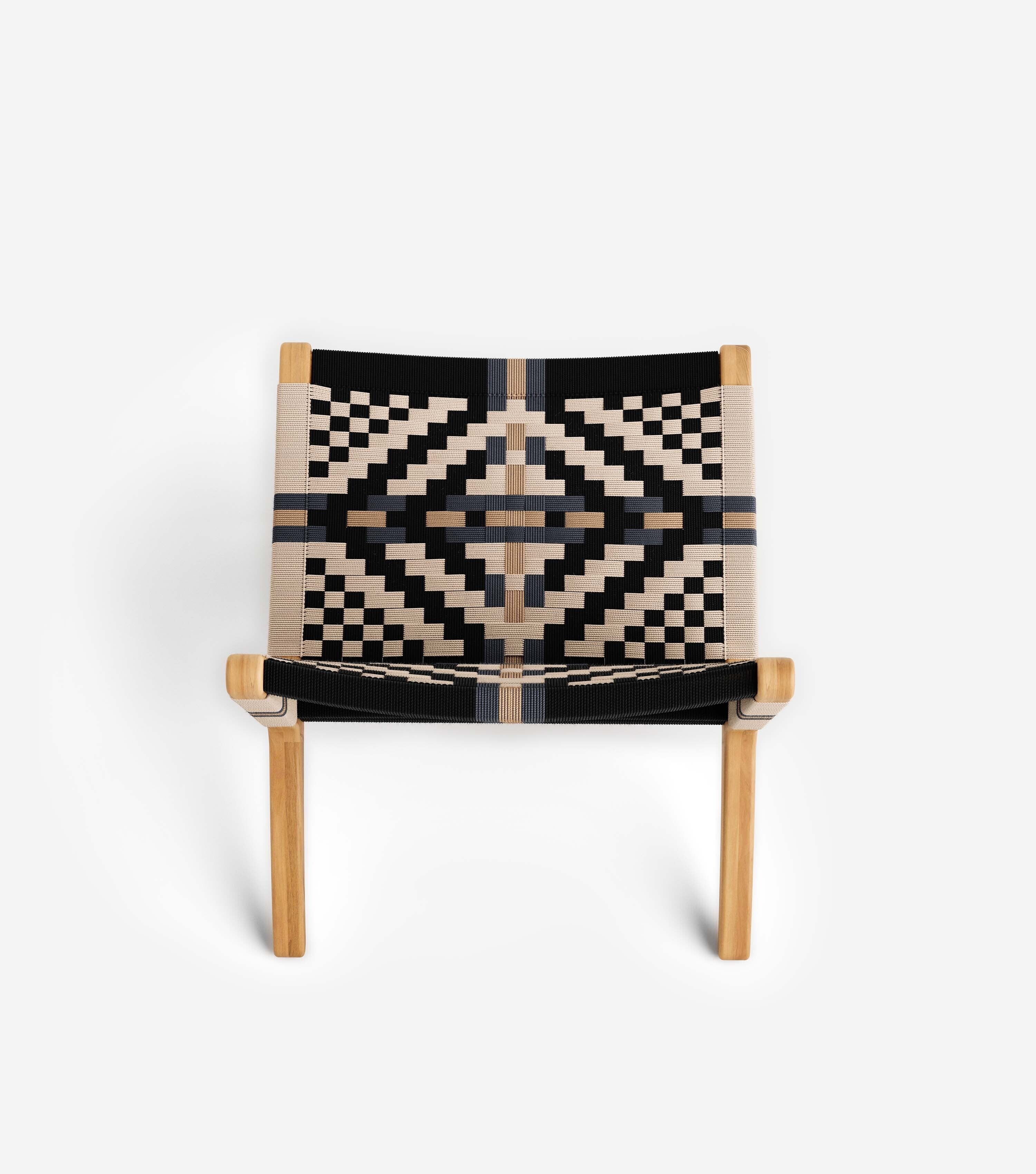 Natural Teak / Colonial Pattern