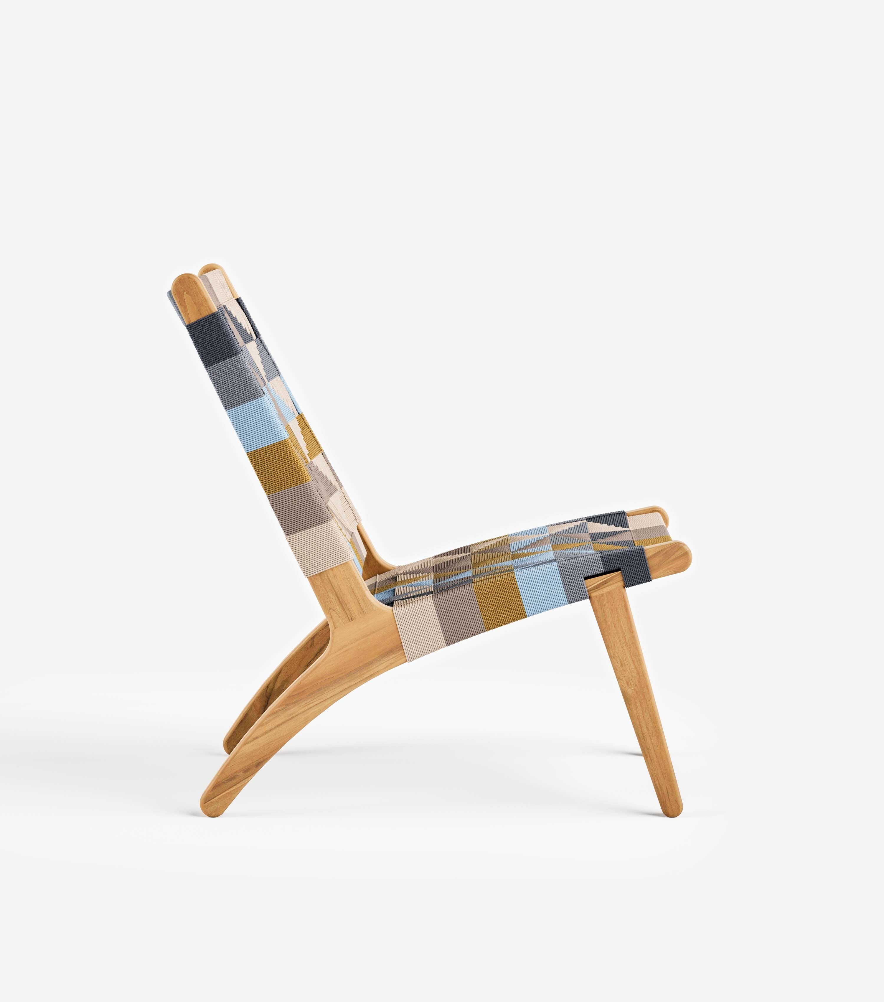 Natural Teak / Prisma Pattern