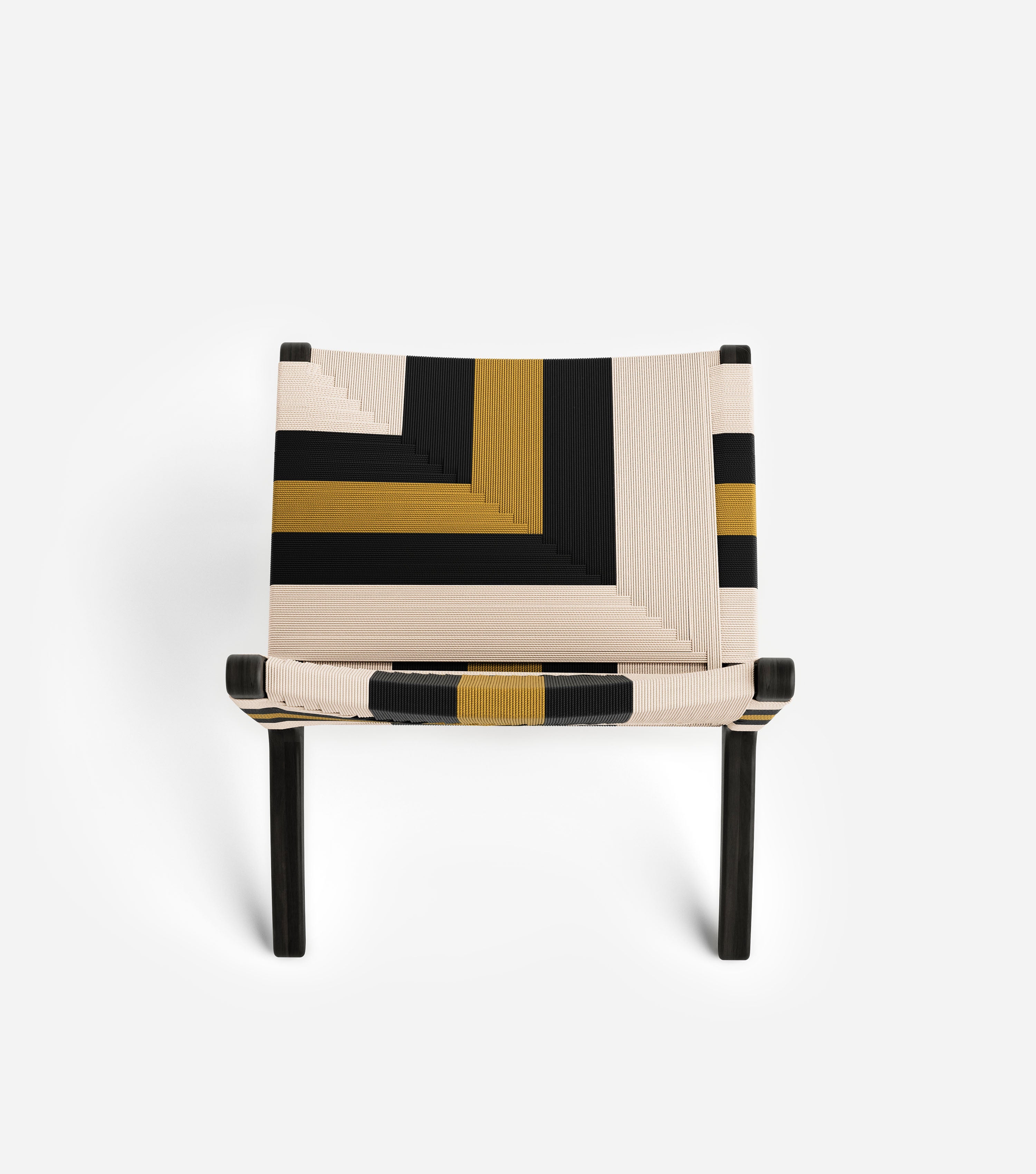 Charcoal Teak / Queen Bee Pattern