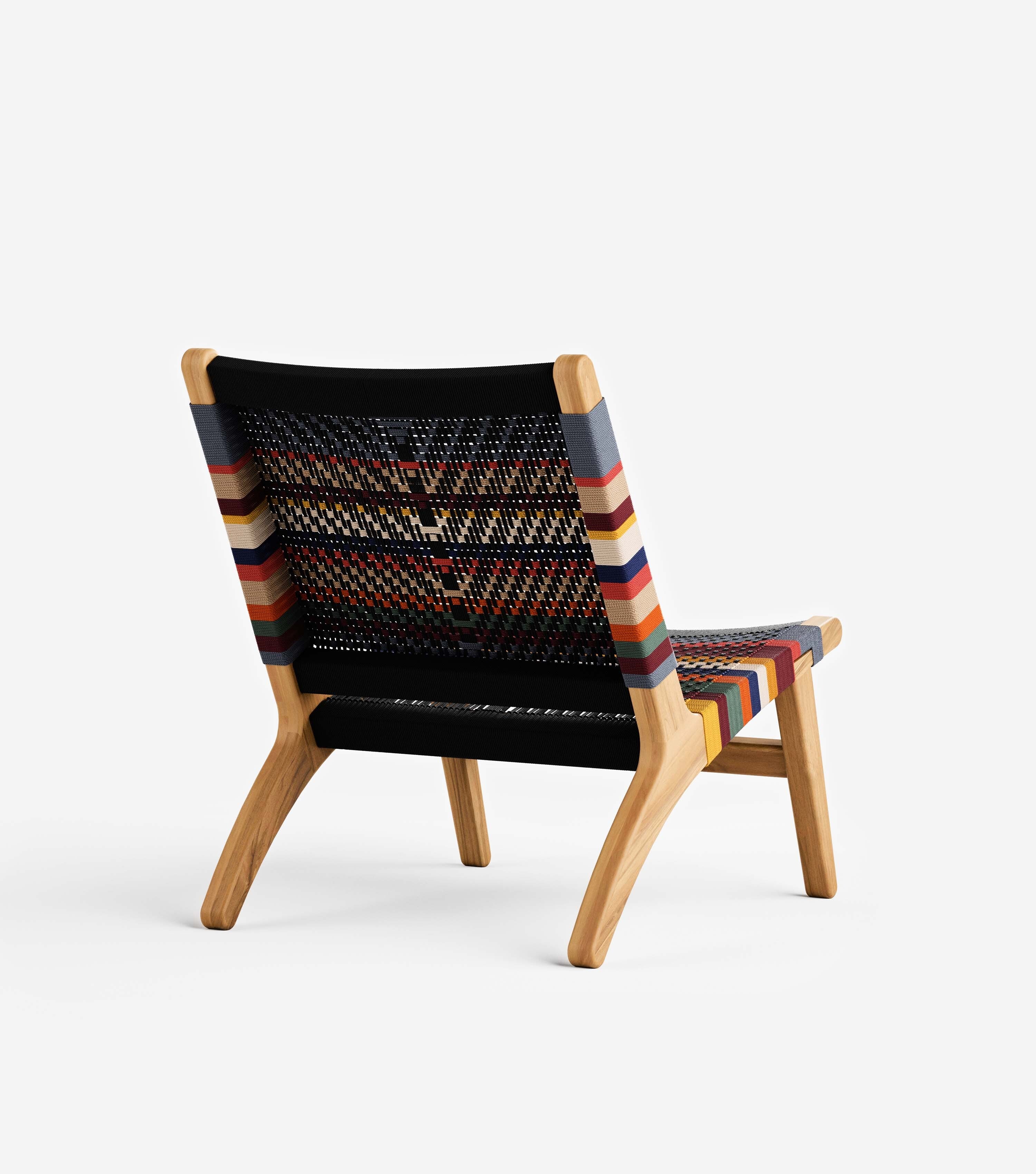 Natural Teak / San Geronimo Pattern