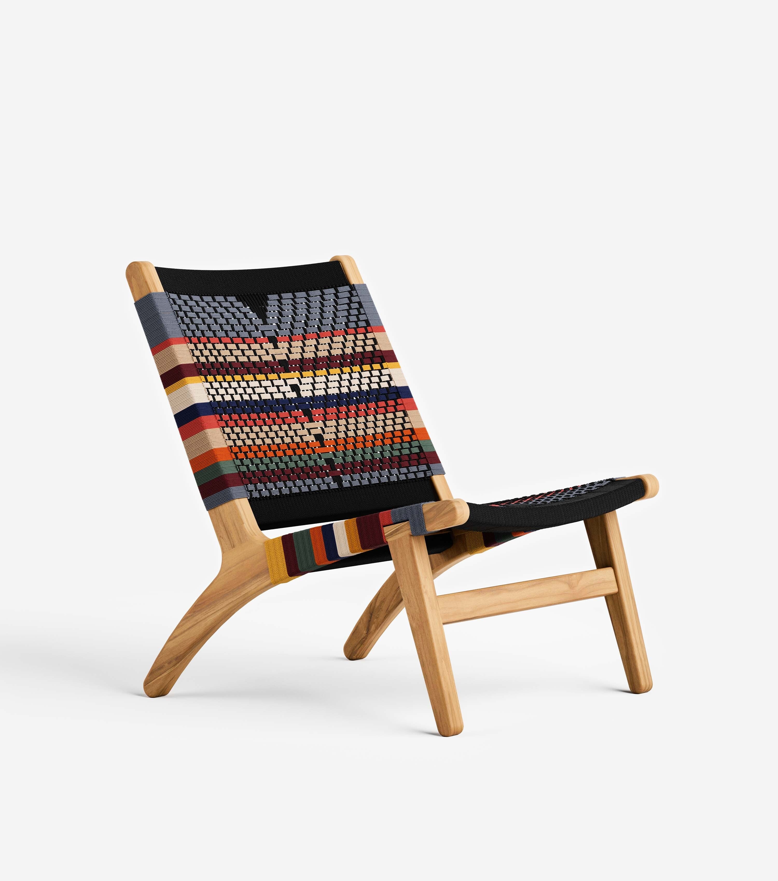 Natural Teak / San Geronimo Pattern