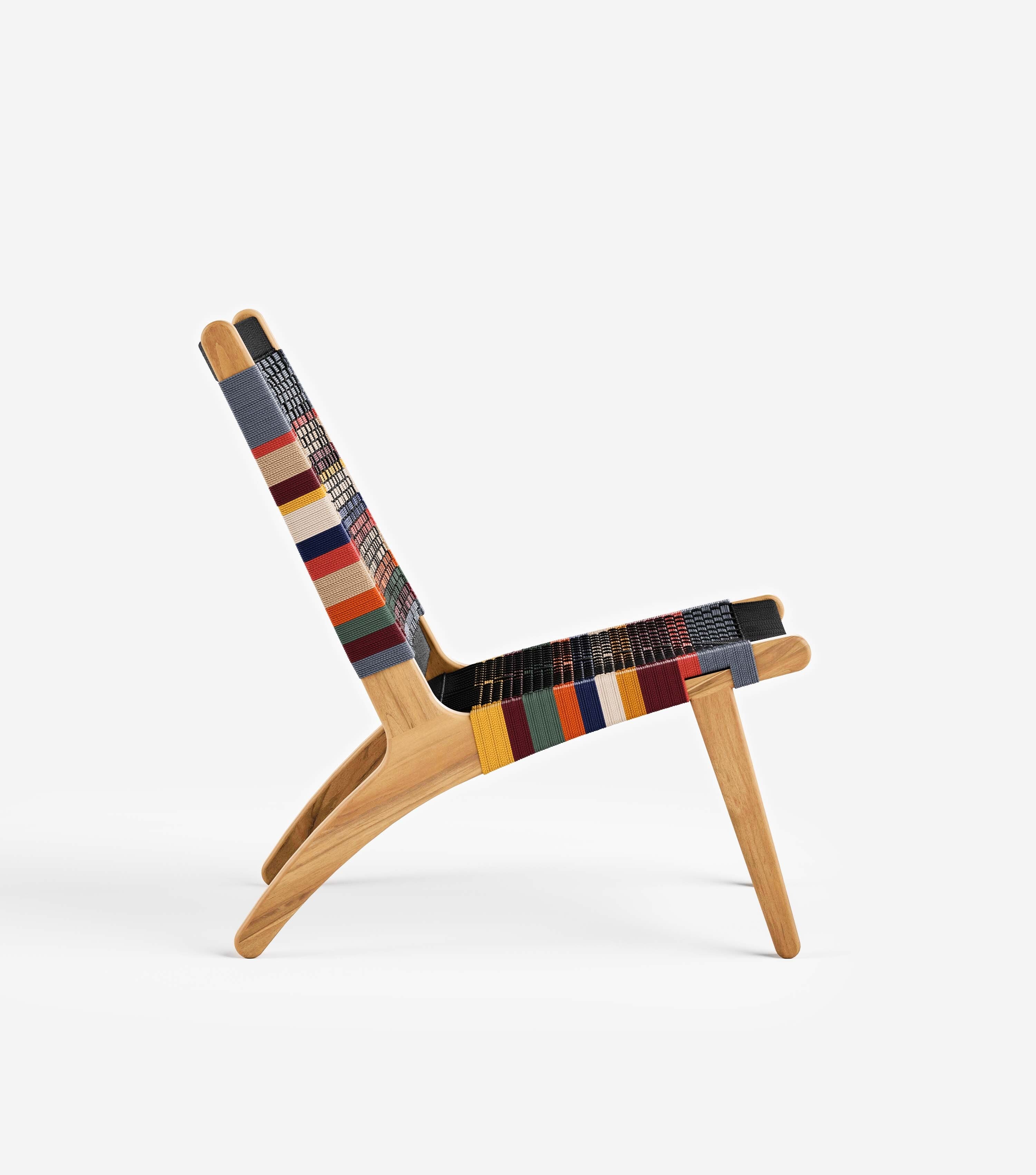 Natural Teak / San Geronimo Pattern