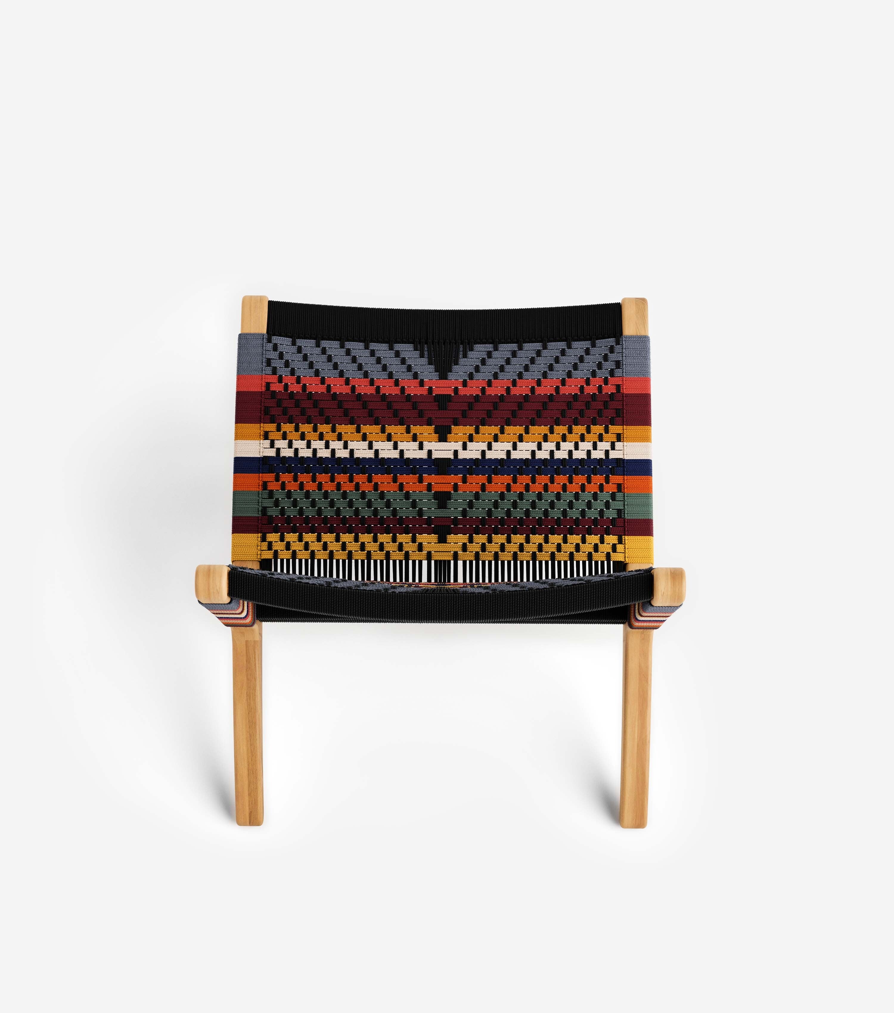 Natural Teak / San Geronimo Pattern