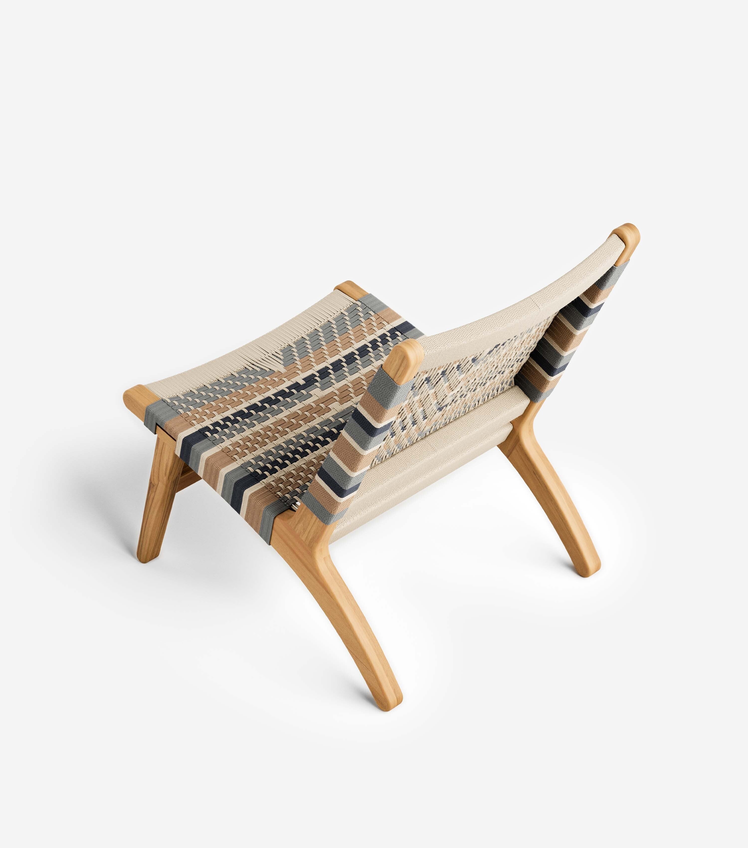 Natural Teak / Serena Pattern