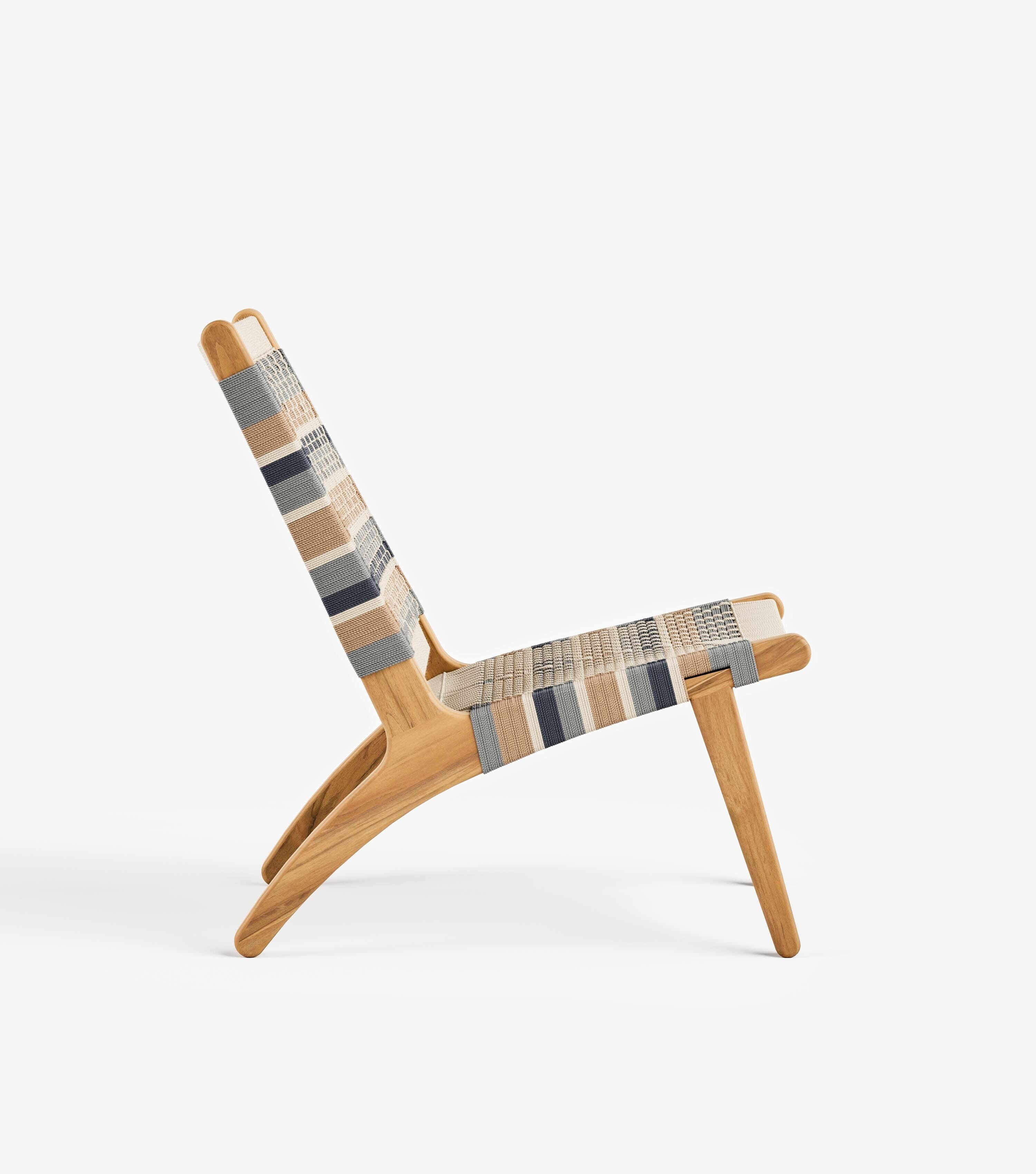 Natural Teak / Serena Pattern
