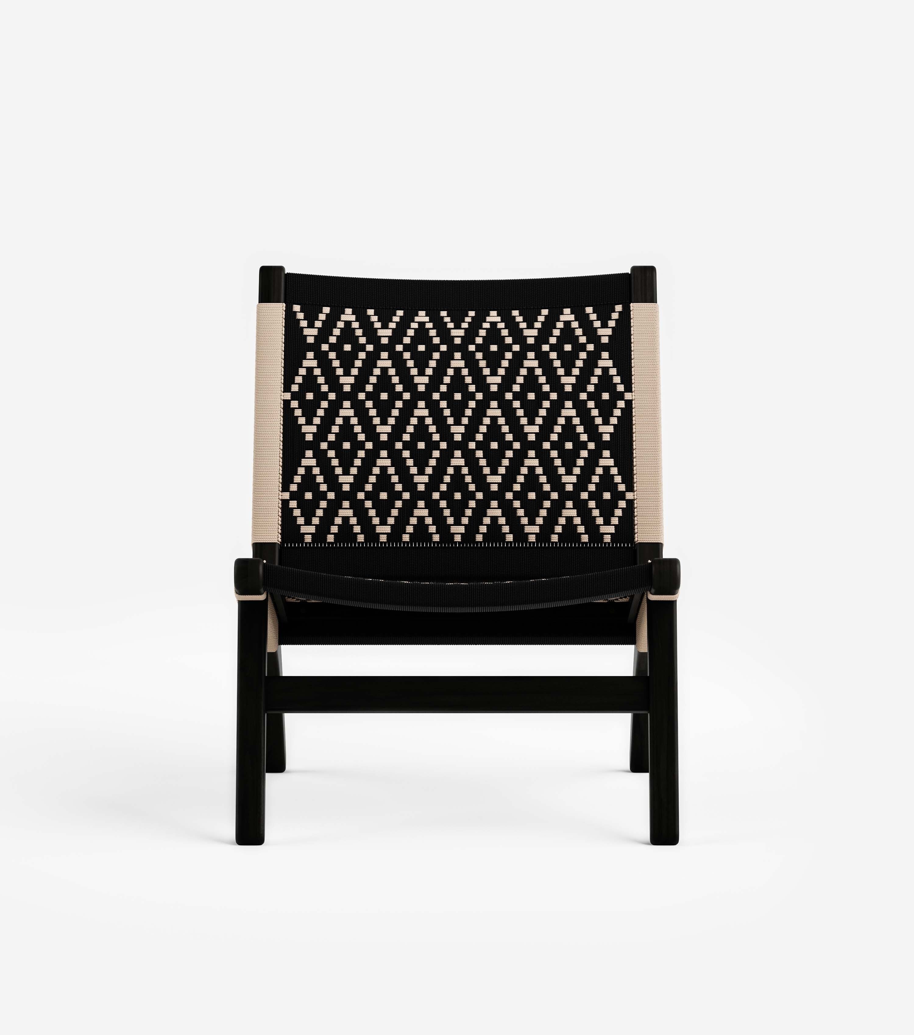 Charcoal Teak / Veranice Pattern
