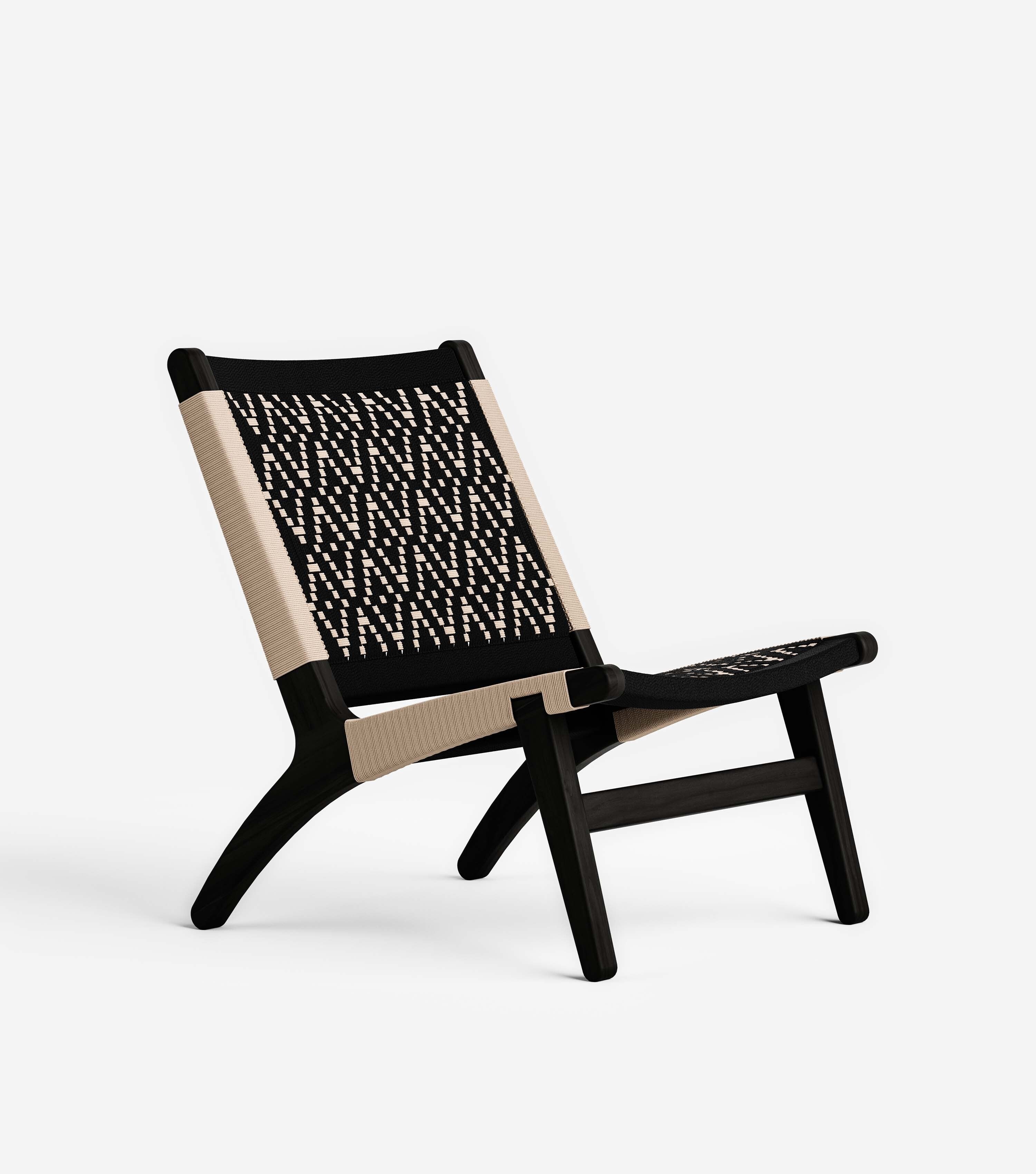 Charcoal Teak / Veranice Pattern