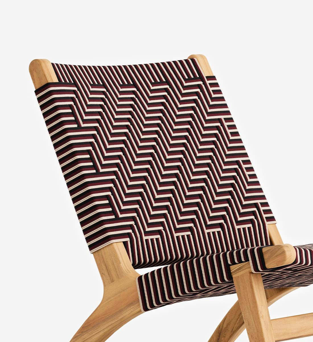 Natural Teak / Fuego Pattern