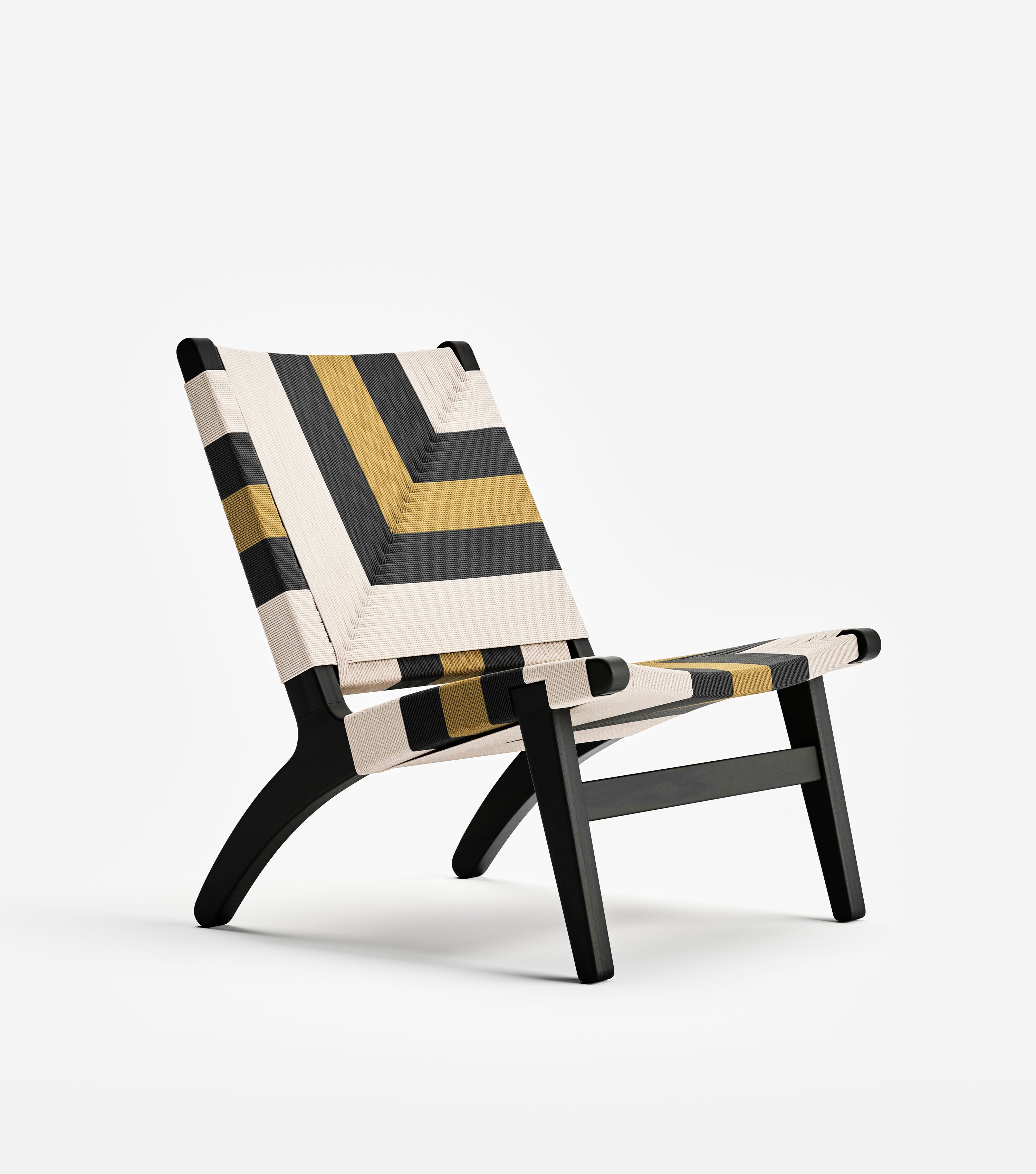 Masaya Lounge Chair Woven Queen Bee Cord | Forever Furniture by ...