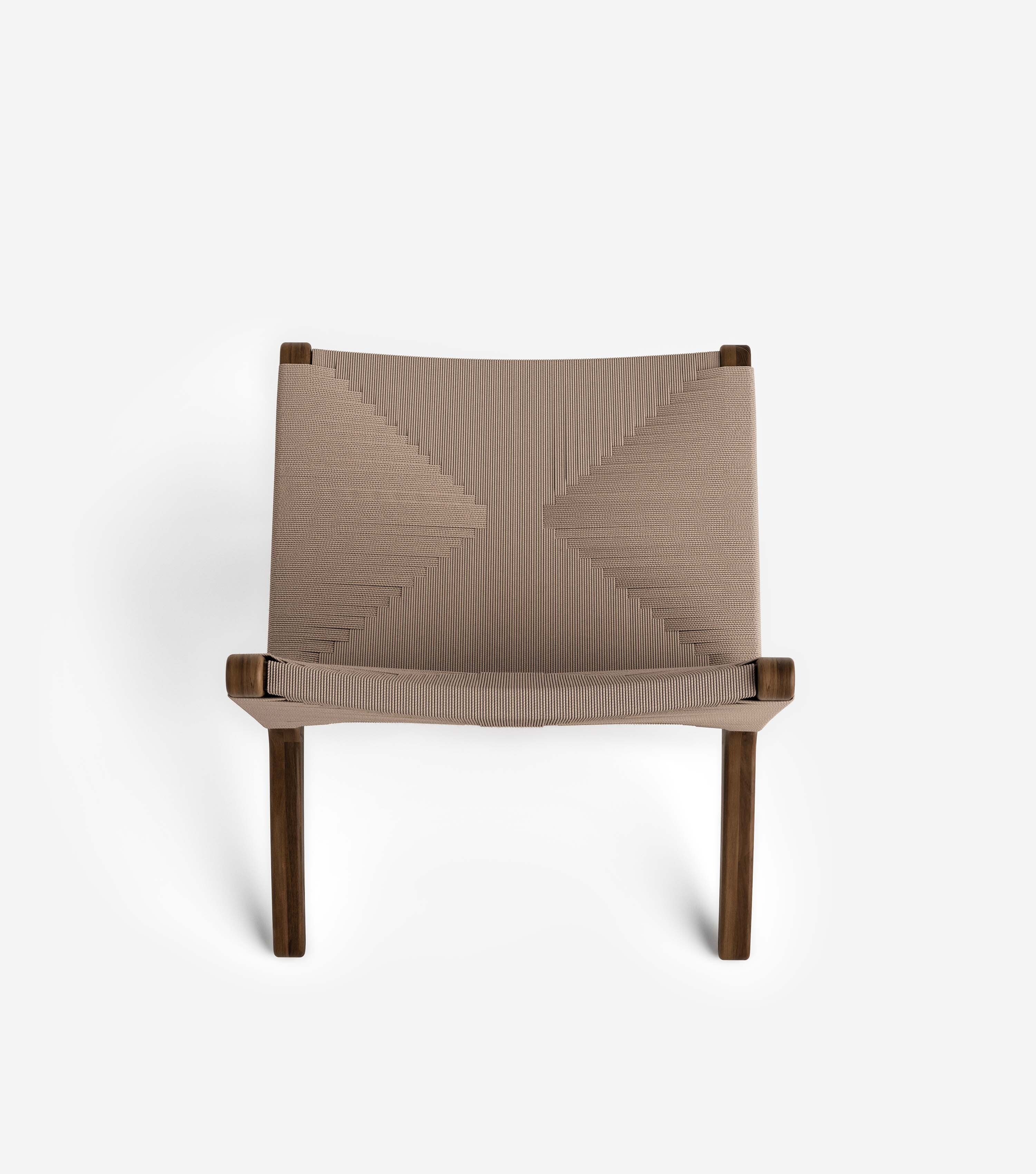 Coffee Teak / Khaki Cross Braided Cord