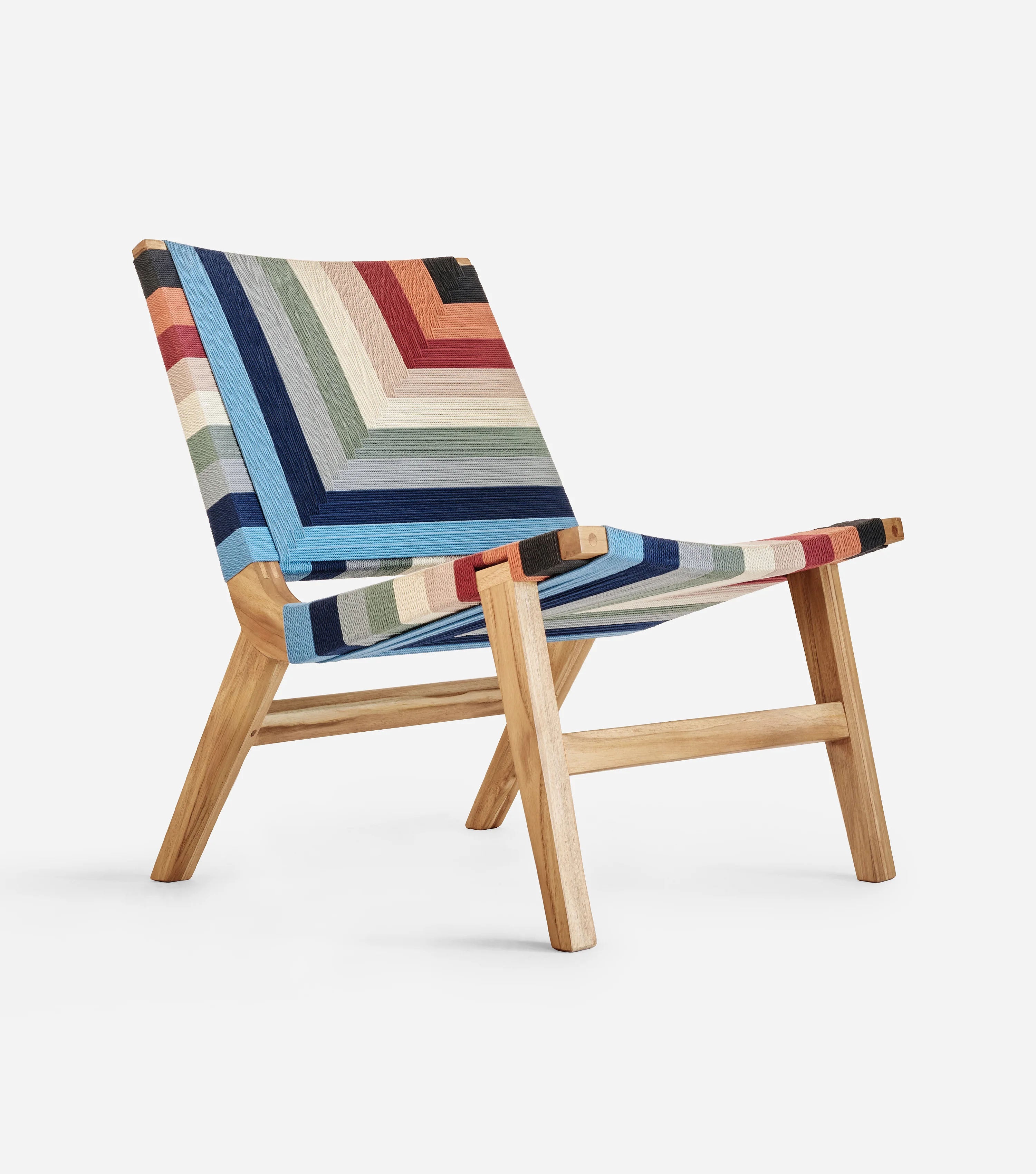 Casares Lounge Chair Woven Vaqueano Cord | Forever Furniture by ...