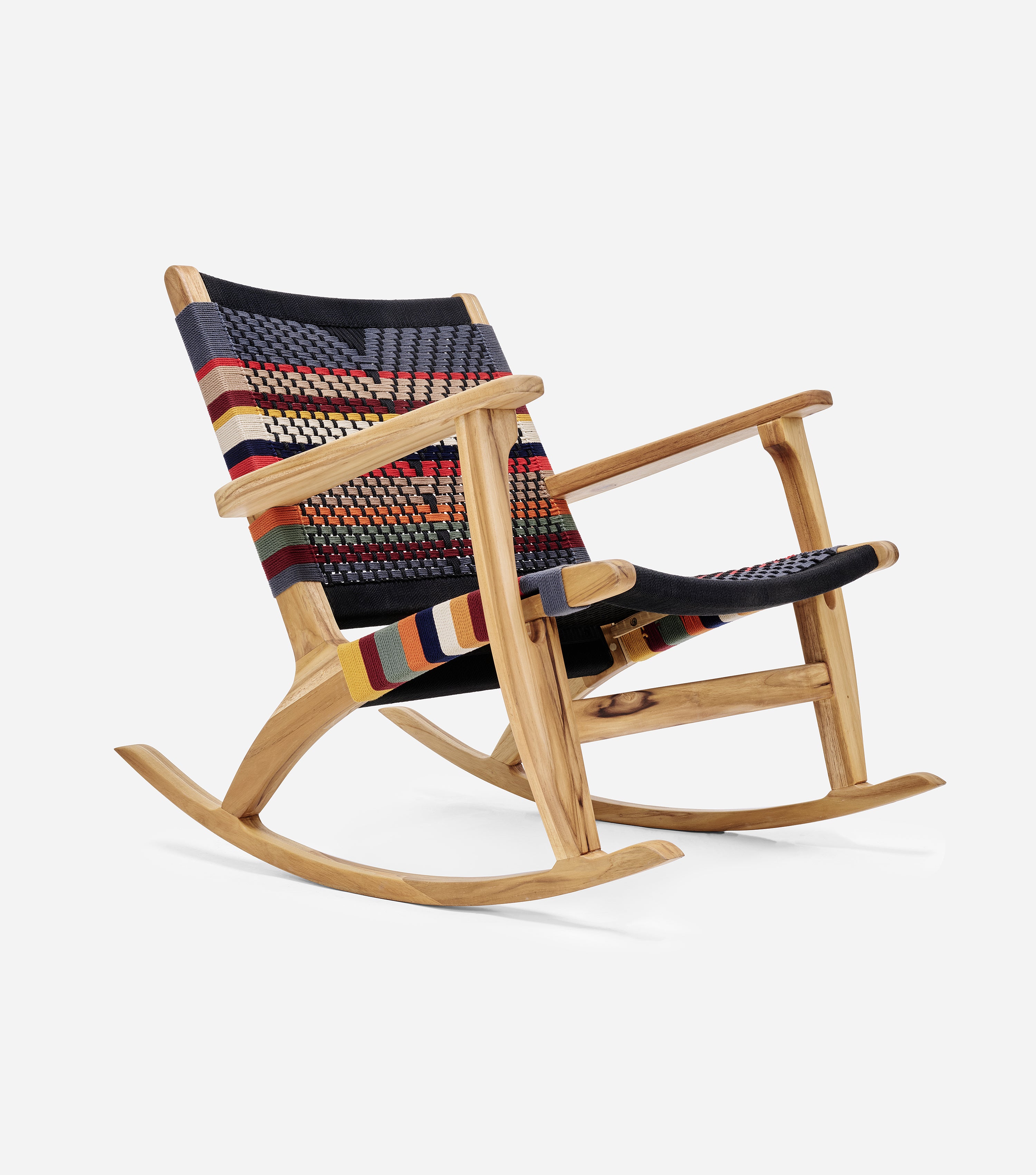 Masaya Rocking Chair Woven San Geronimo Cord | Forever Furniture by ...
