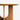 Wooden table with a white background