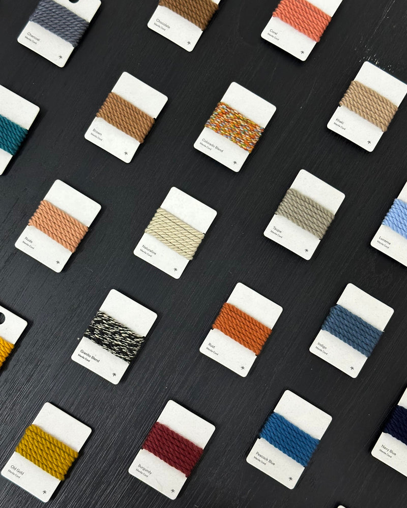 Customize your own MasayaCo chair — choose wood finish, pattern and colors